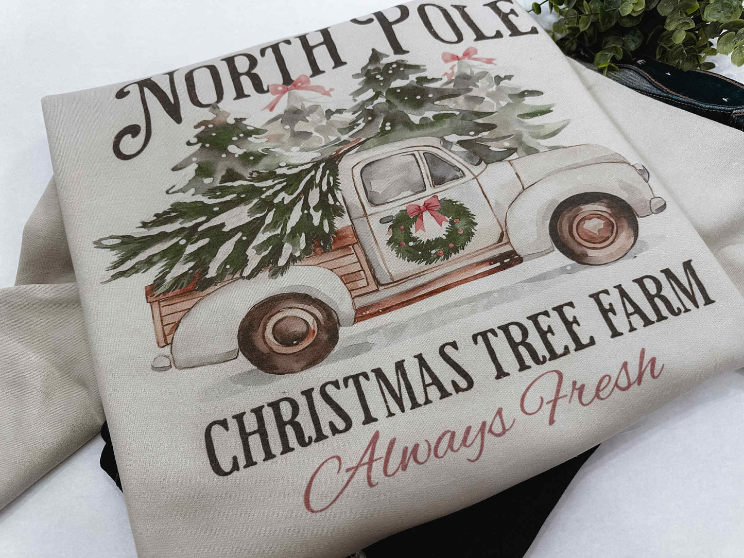 Christmas Tree Farm Graphic Sweatshirt