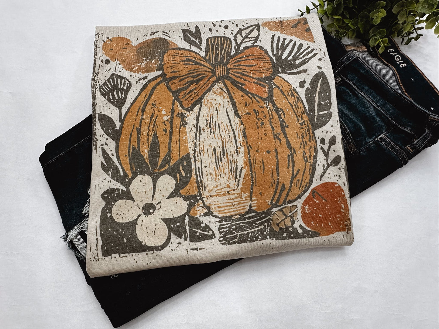 Halloween Pumpkin Graphic Tee