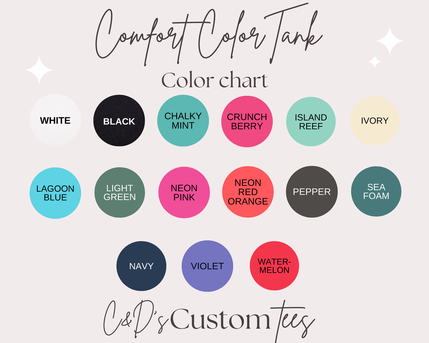 Sunkissed Comfort Color Tank Top