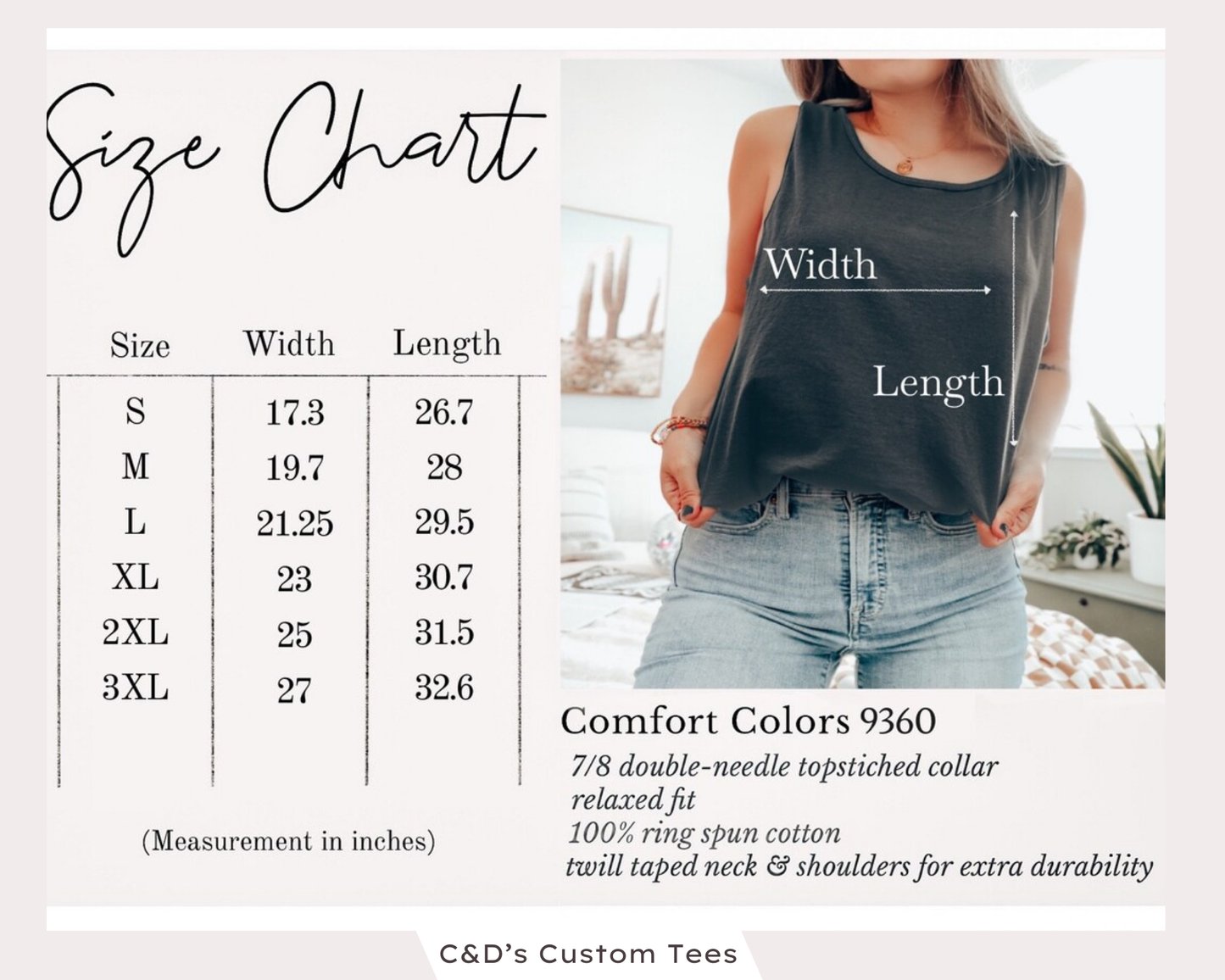 Sunkissed Comfort Color Tank Top