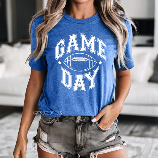 Game Day Football Tee