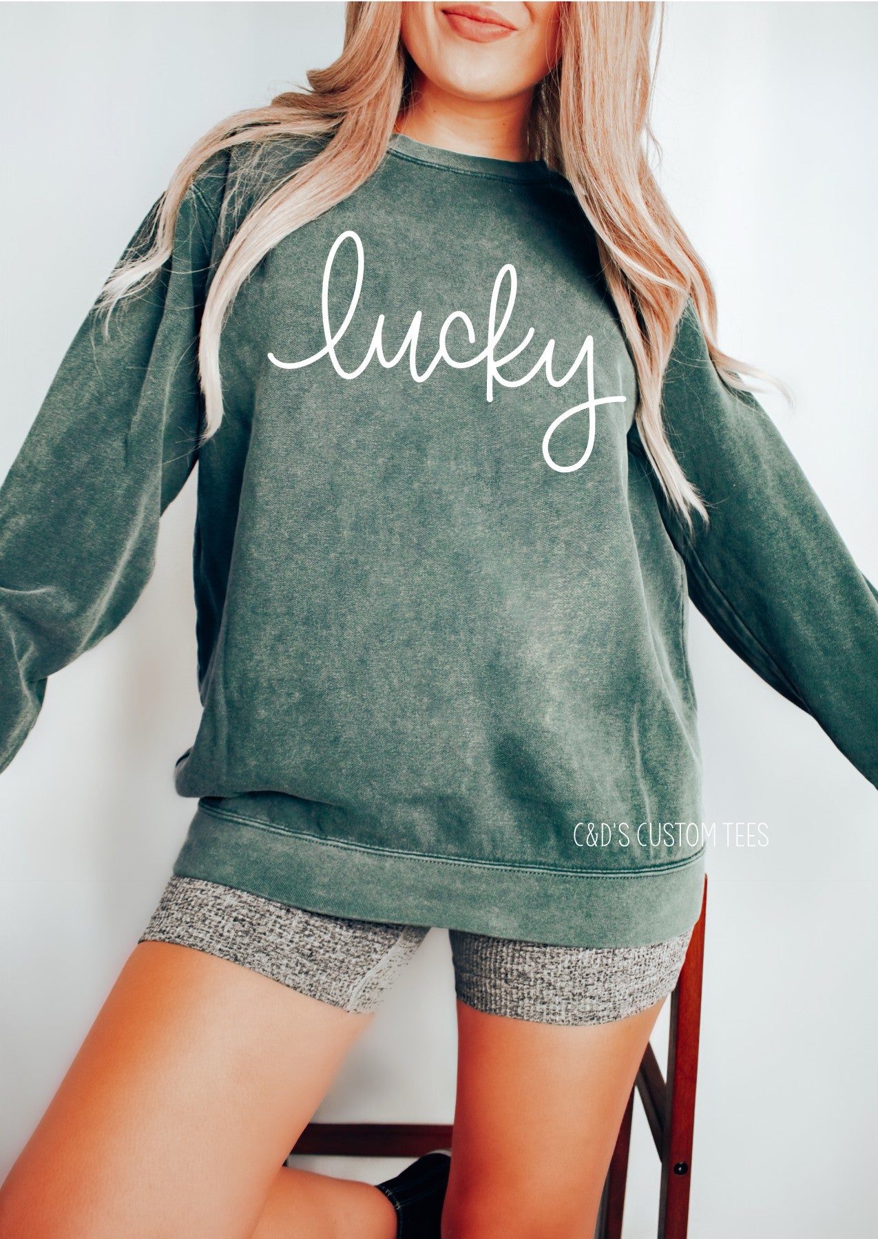 Lucky Comfort Color Sweatshirt