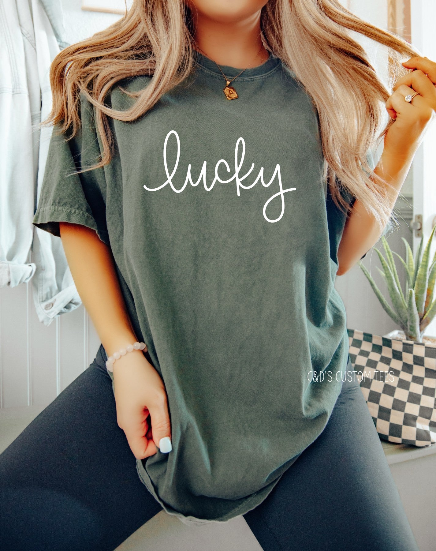 Lukcy Comfort Color Tee