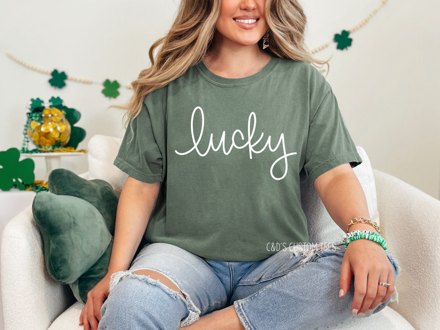 Lukcy Comfort Color Tee