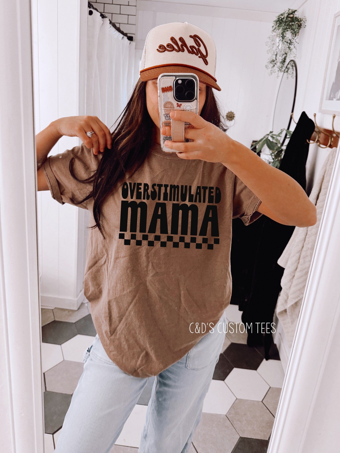 Overstimulated Mama Comfort Color Tee