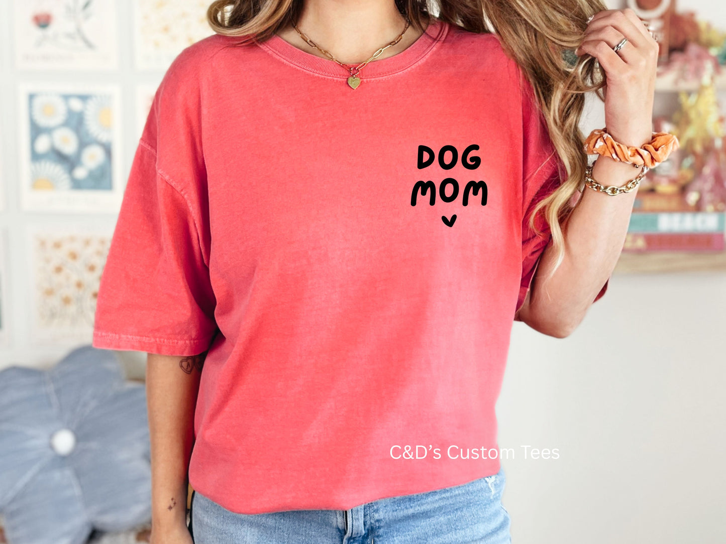 Dog Mom Comfort Color Tee