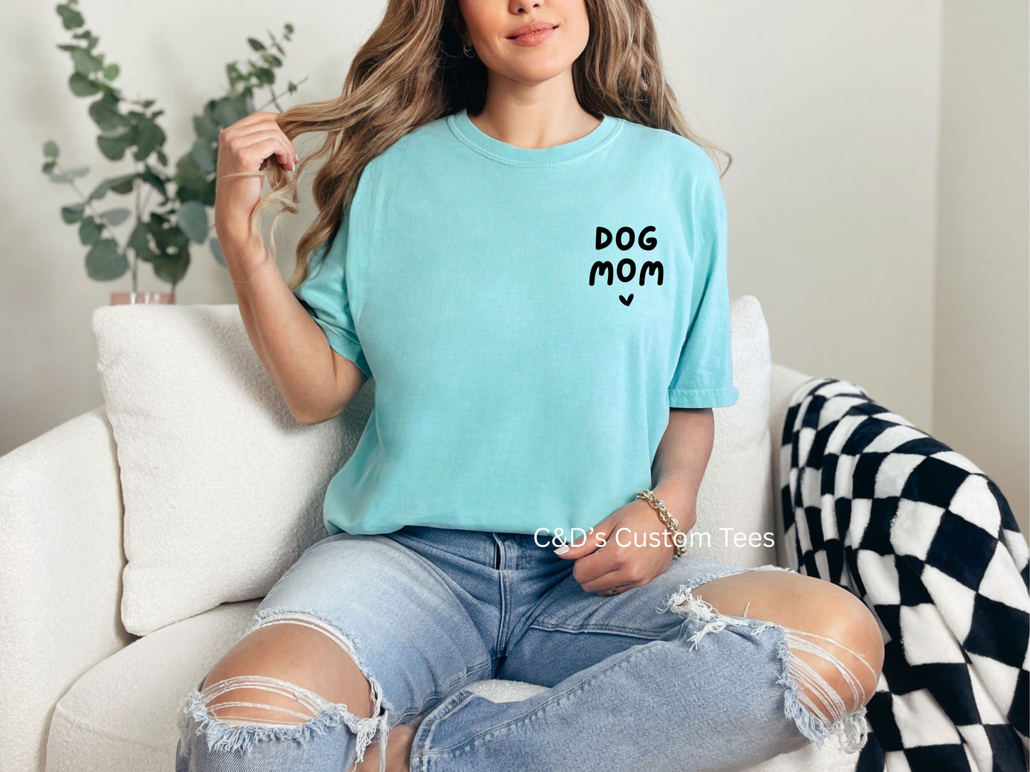 Dog Mom Comfort Color Tee