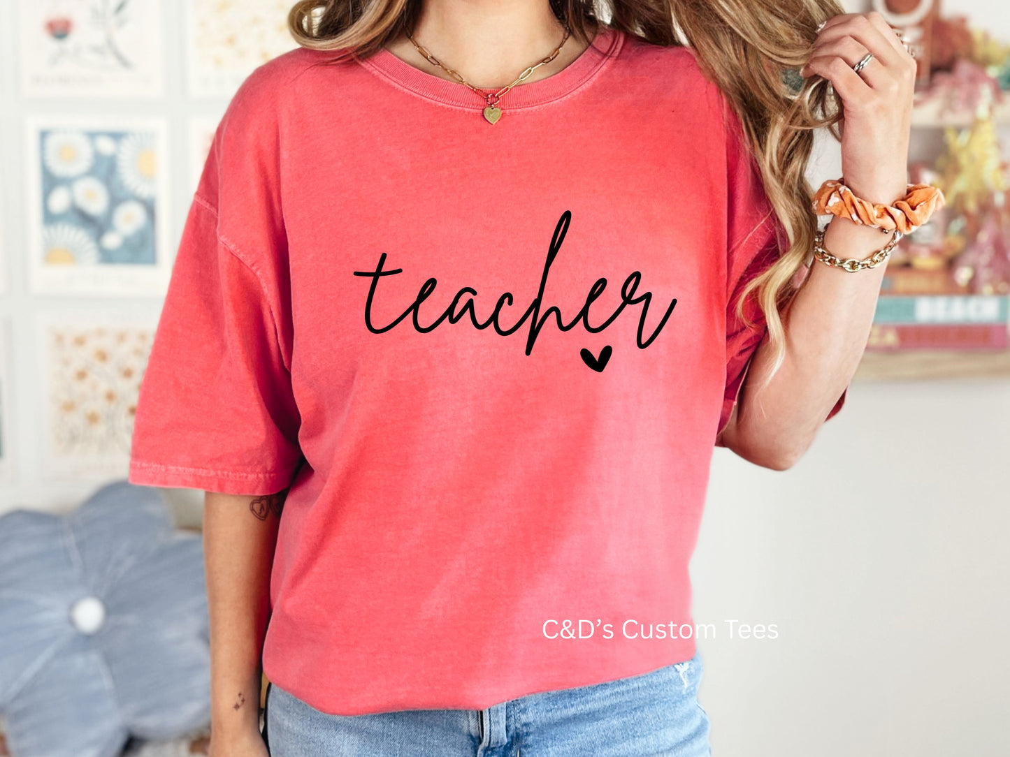 Teacher Comfort Color Tee