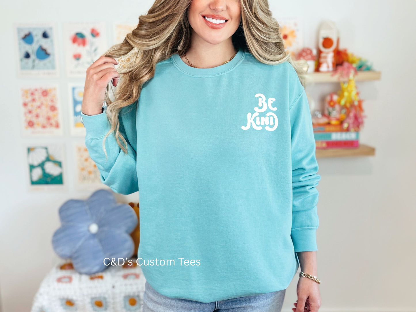 Be Kind Comfort Color Sweatshirt