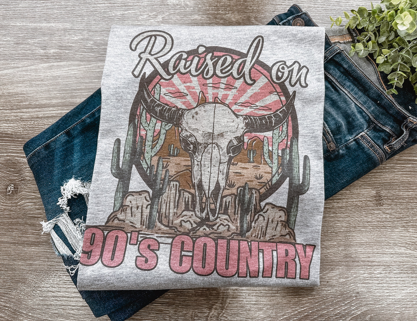 Raised on 90s Country Graphic Tee