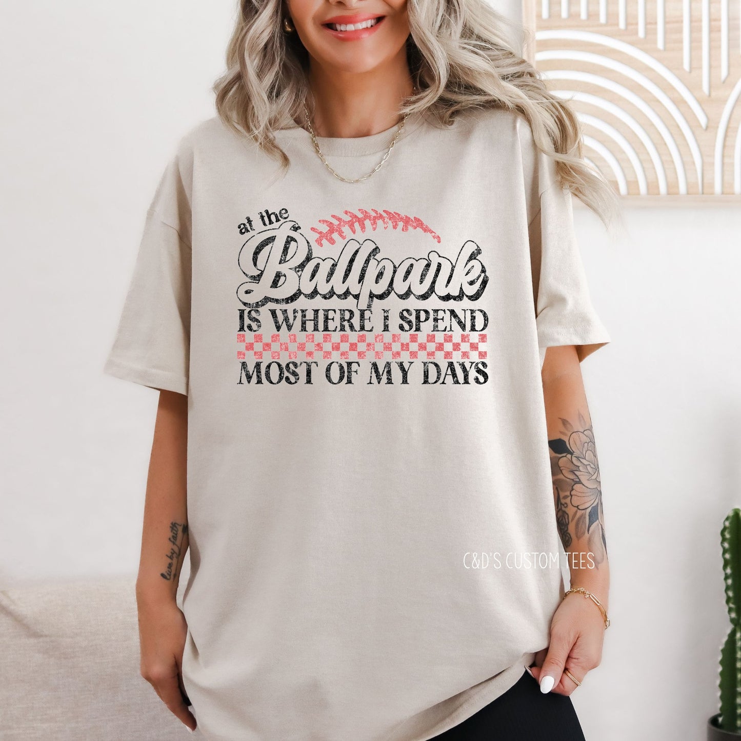 At The Ballpark Graphic Tee