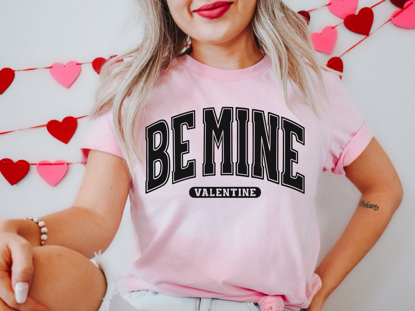 Be Mine Varsity Comfort Color Tee