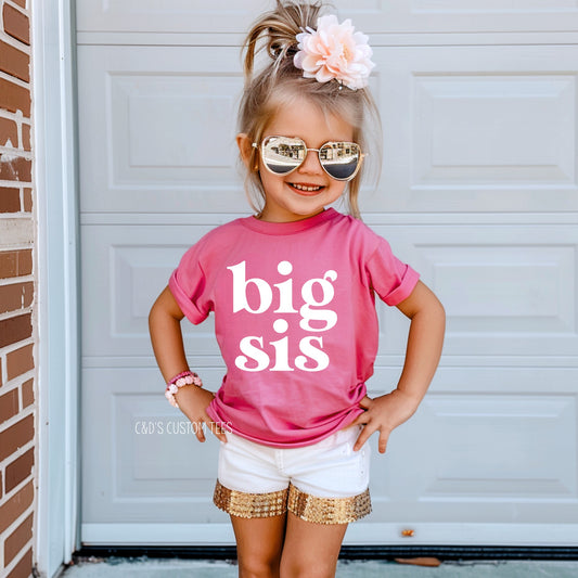 Big Sister Comfort Color Tee