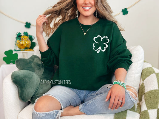 Shamrock Pocket Sweatshirt