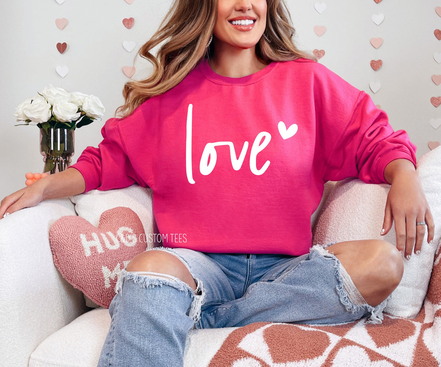 Love Heart Sweatshirt