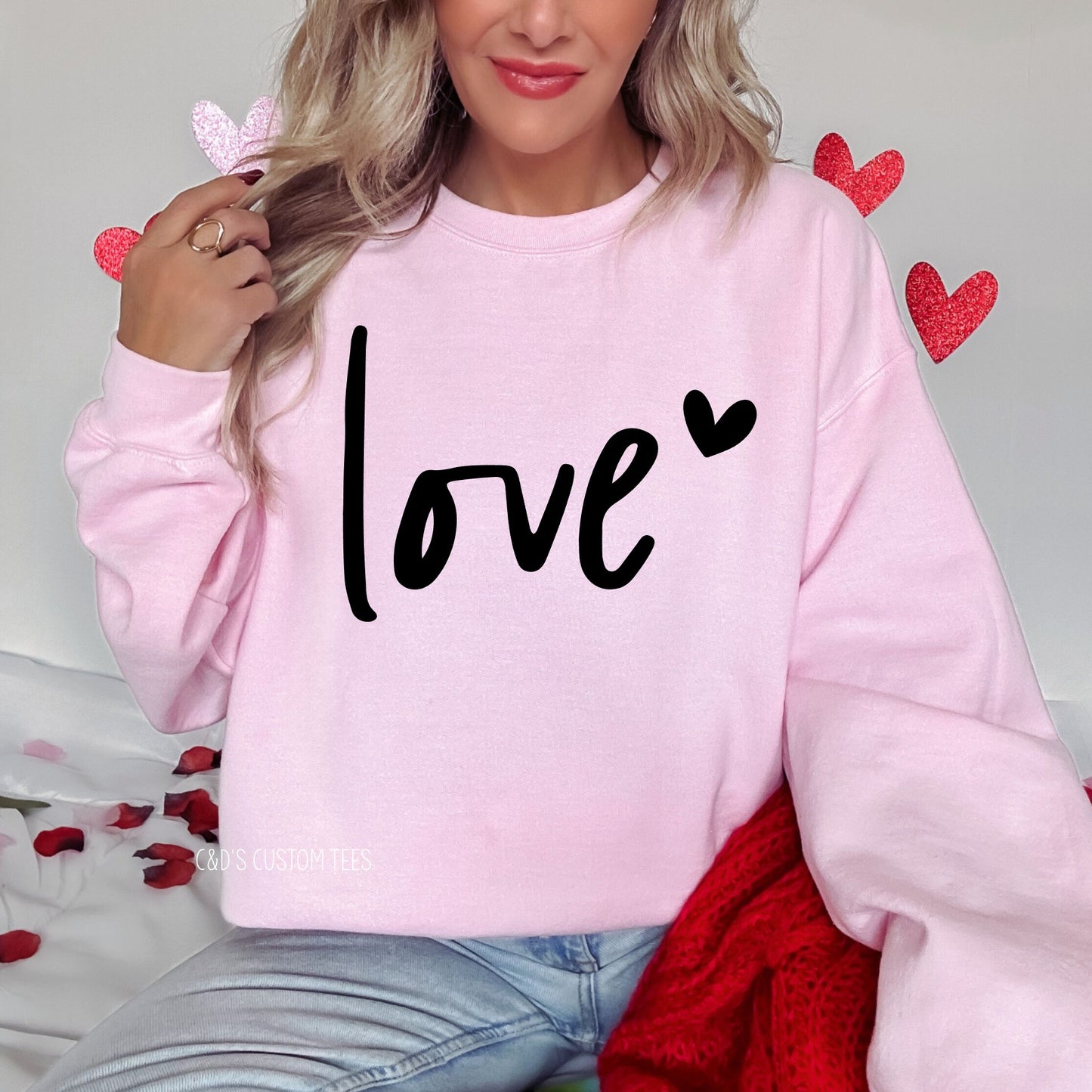 Love Heart Sweatshirt