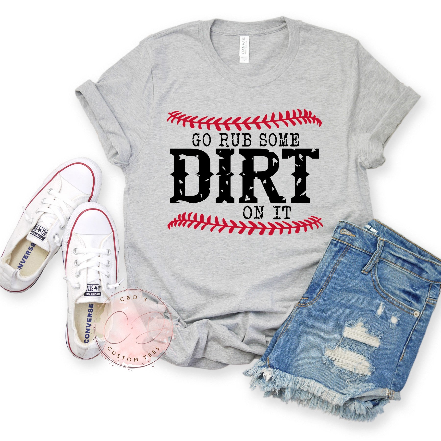 Rub Some Dirt on It Baseball Shirt Baseball Mom Shirt Dirt 