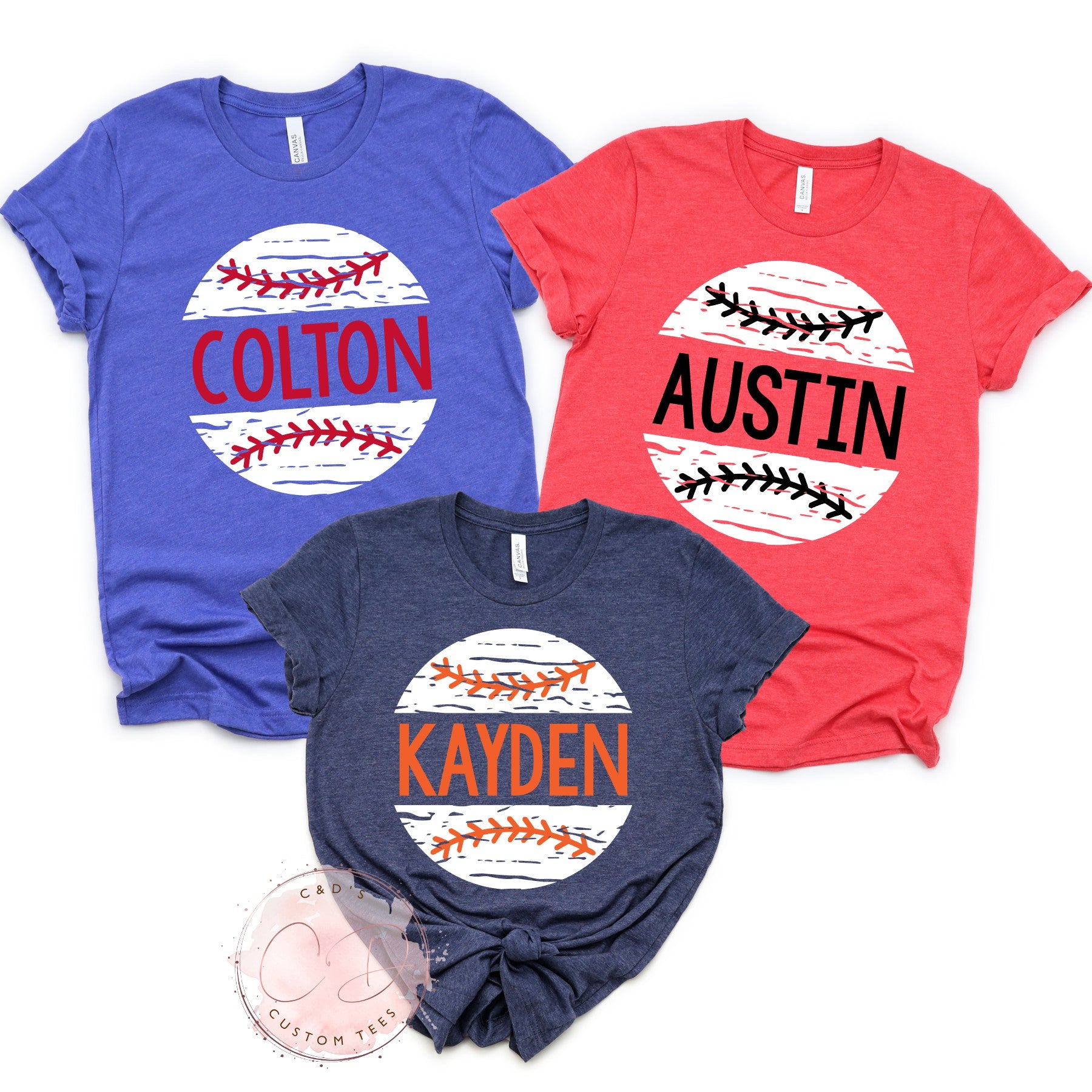 custom baseball shirts for family