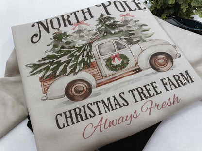 Christmas Tree Farm Graphic Sweatshirt