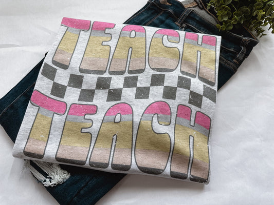 Teach Pencil Graphic Tee
