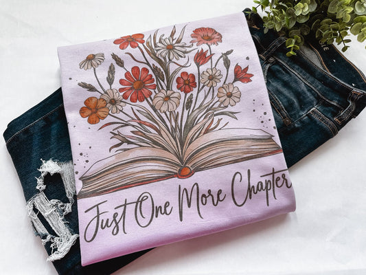 Just One More Chapter Graphic Tee