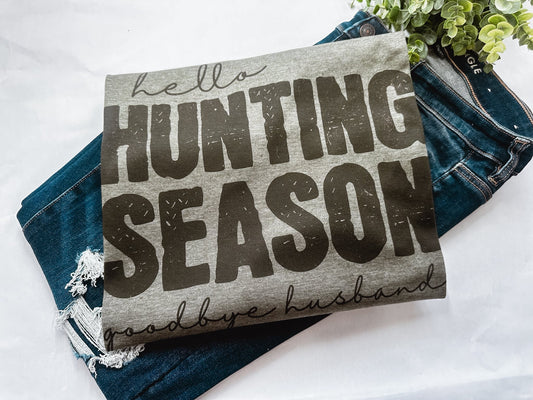 Hello Hunting Season Graphic Tee