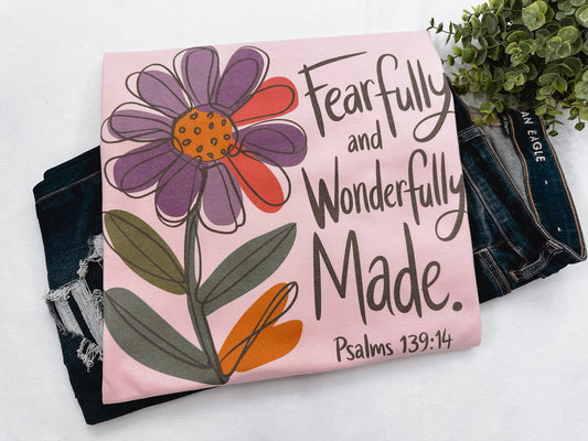 Fearfully Wonderfully Made Graphic Tee