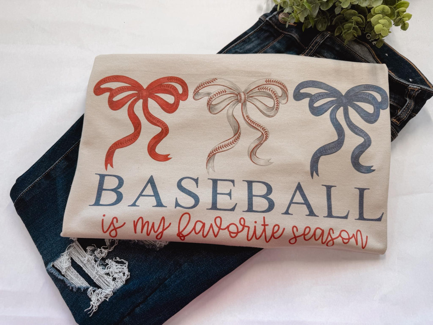 Baseball Favorite Season Graphic Tee