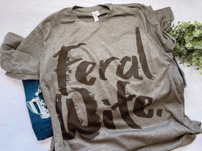 Feral Wife Graphic Tee