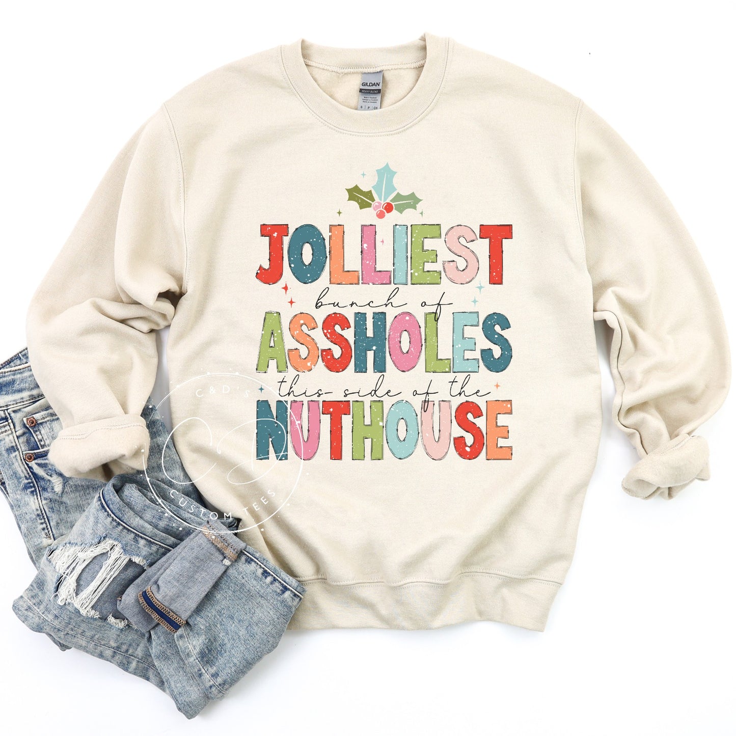 Jolliest Assholes Graphic Sweatshirt