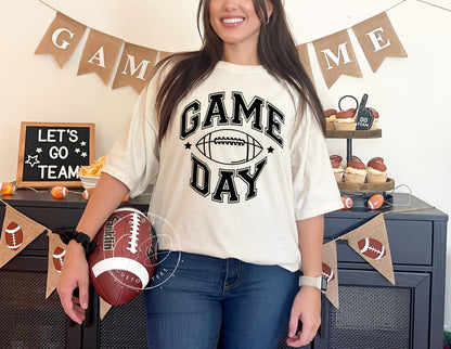 Game Day Football Comfort Color Tee