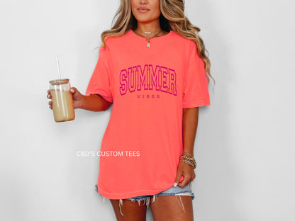 Summer Vibes Comfort Color Tee