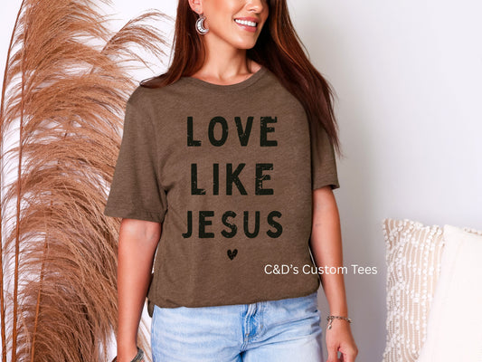 Love Like Jesus Graphic Tee