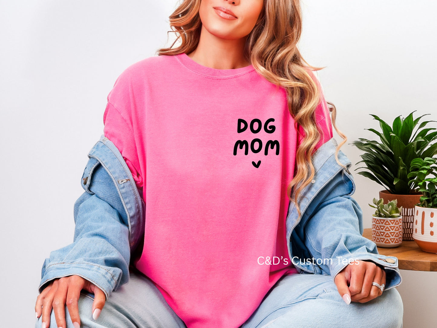 Dog Mom Comfort Color Tee