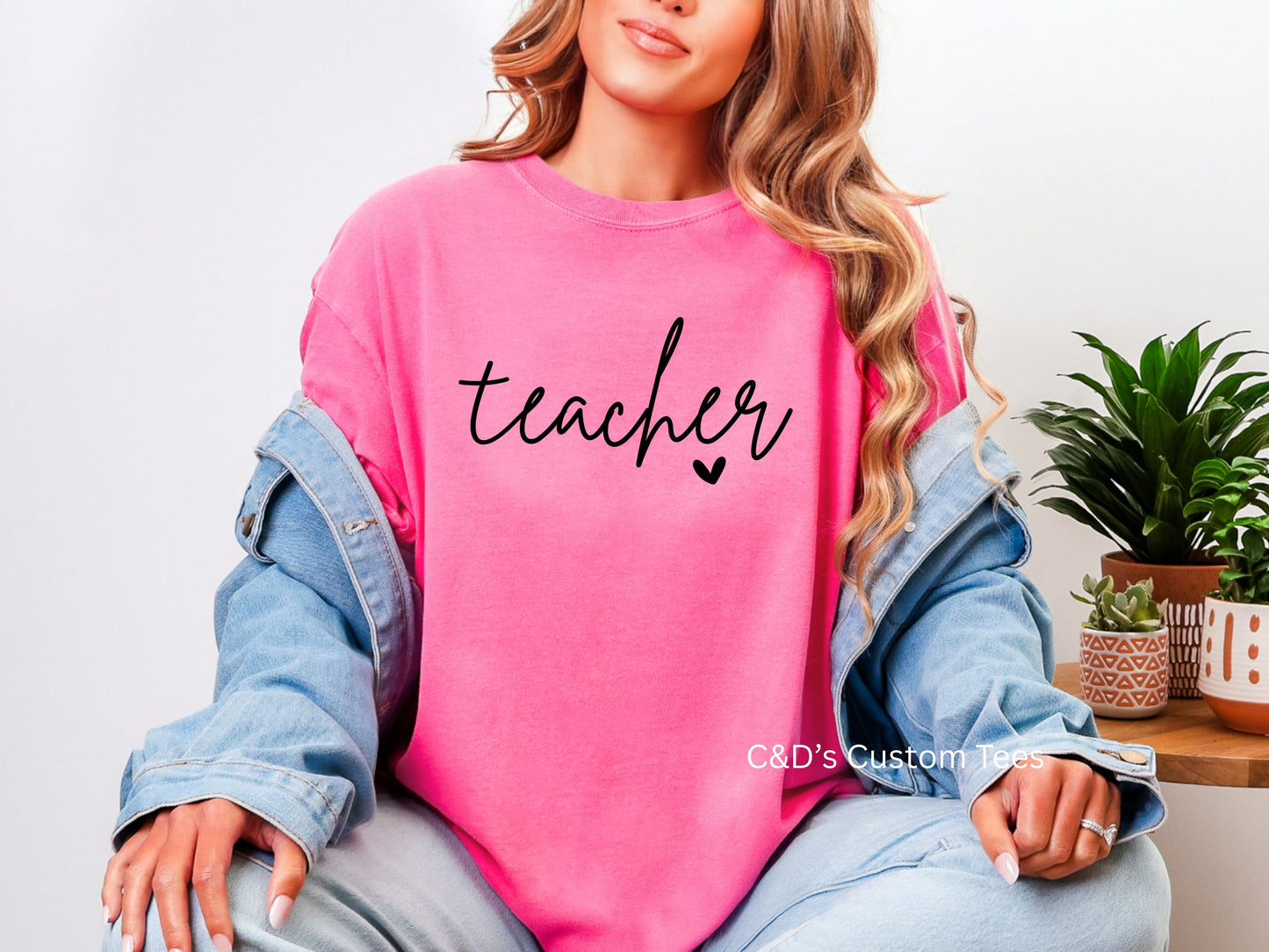 Teacher Comfort Color Tee