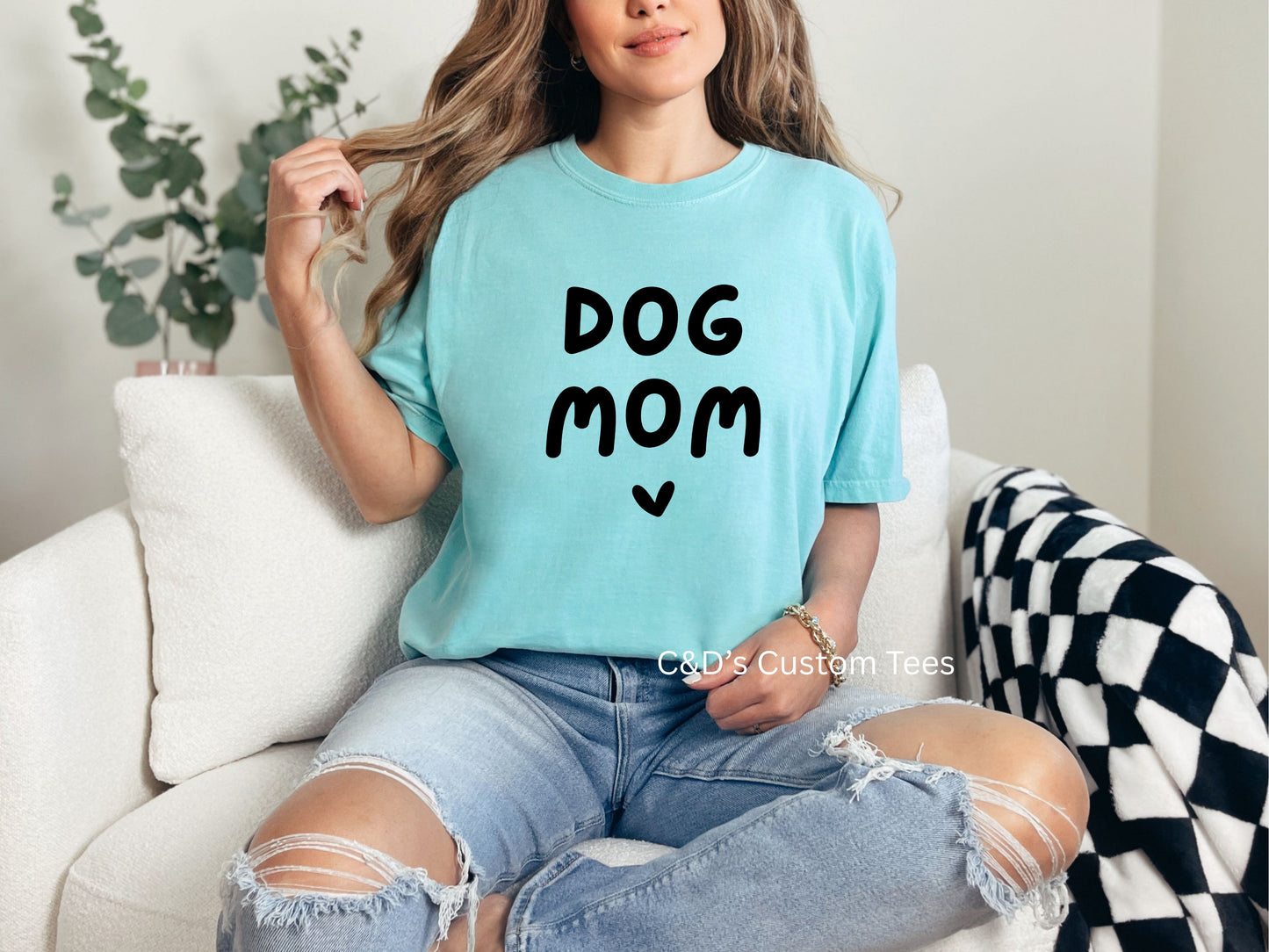 Dog Mom Comfort Color Tee