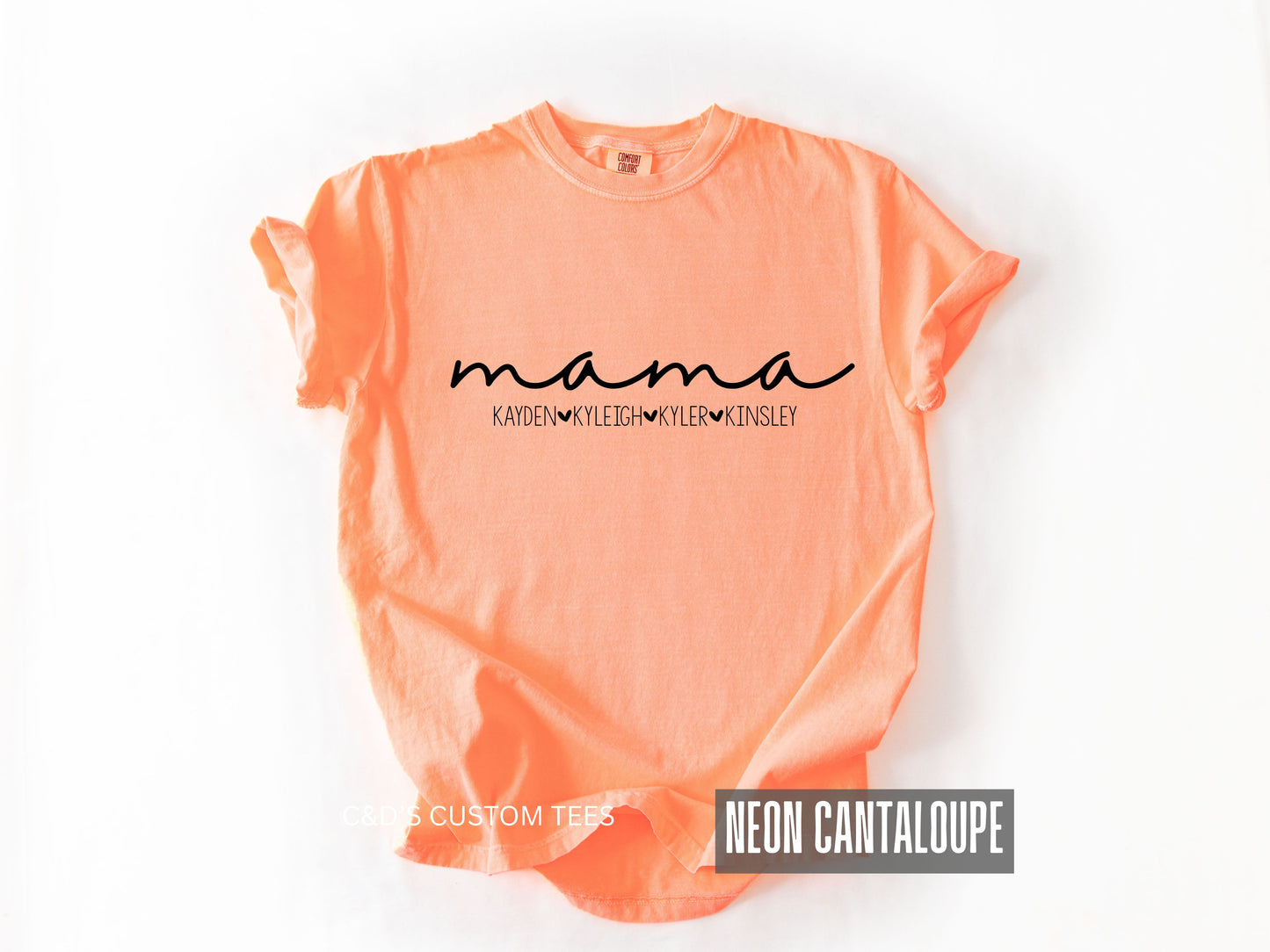 Custom Mama Comfort Color Tee