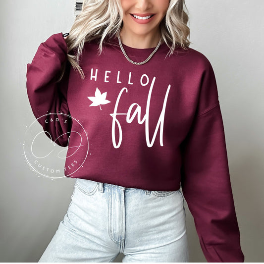 Hello Fall Sweatshirt