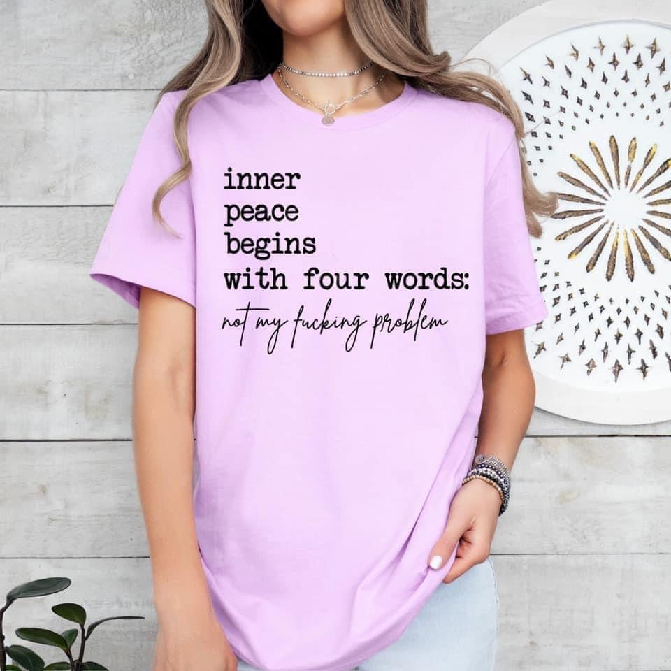 Inner Peace Comfort Color Tee