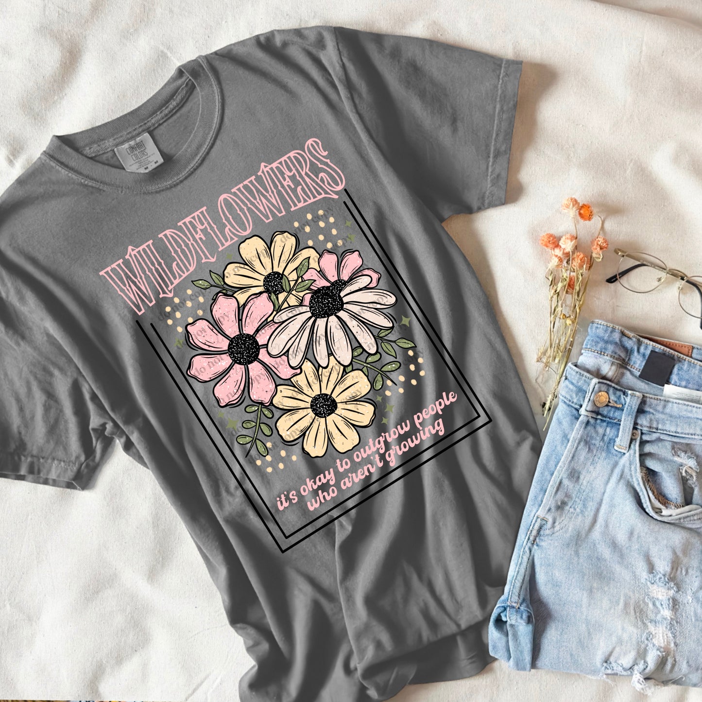 Wildflowers Comfort Color Tee