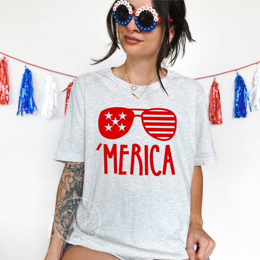 Merica 4th of July Tee