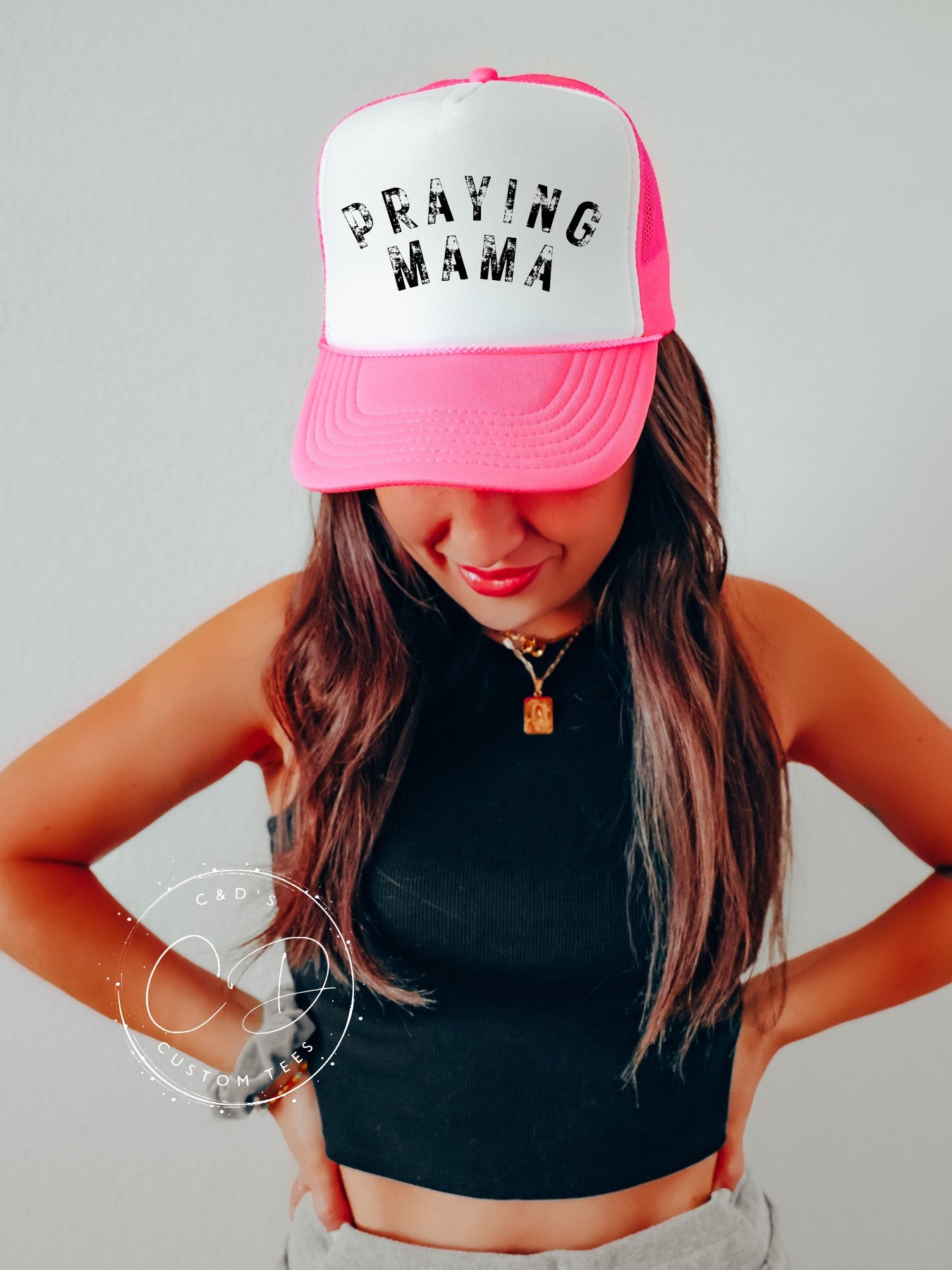 Praying Mama Trucker Hat