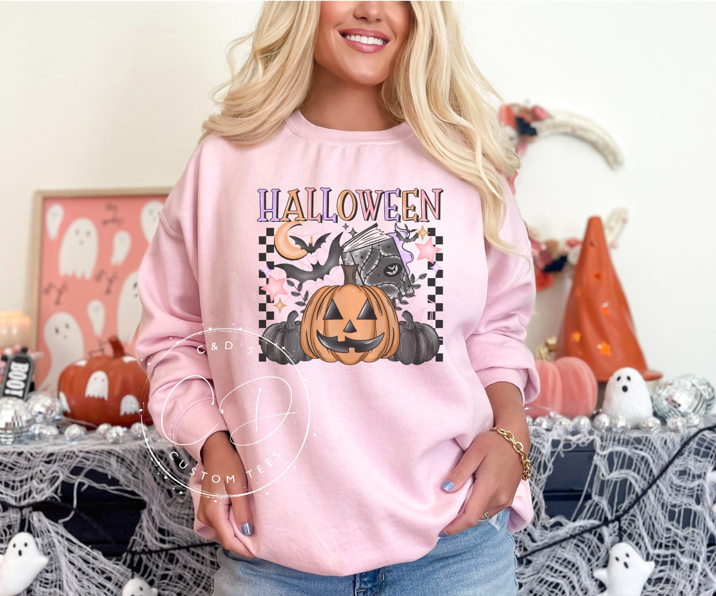 Halloween Graphic Sweatshirt