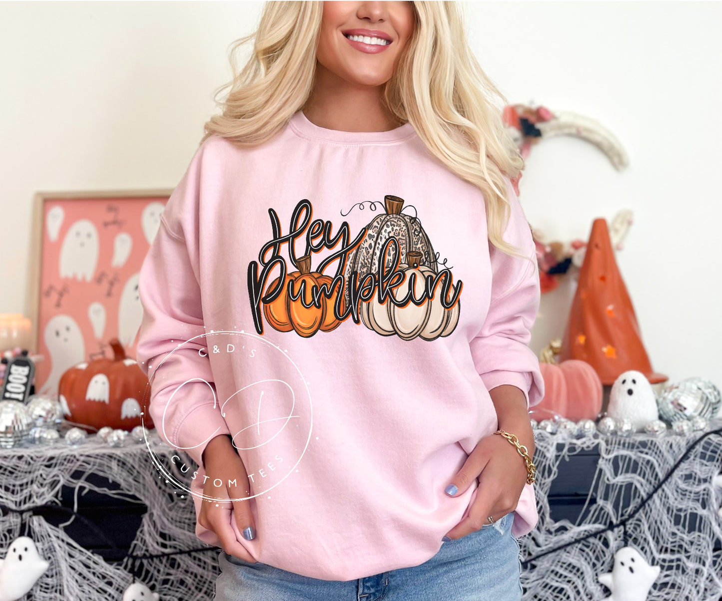 Hey Pumpkin Graphic Sweatshirt