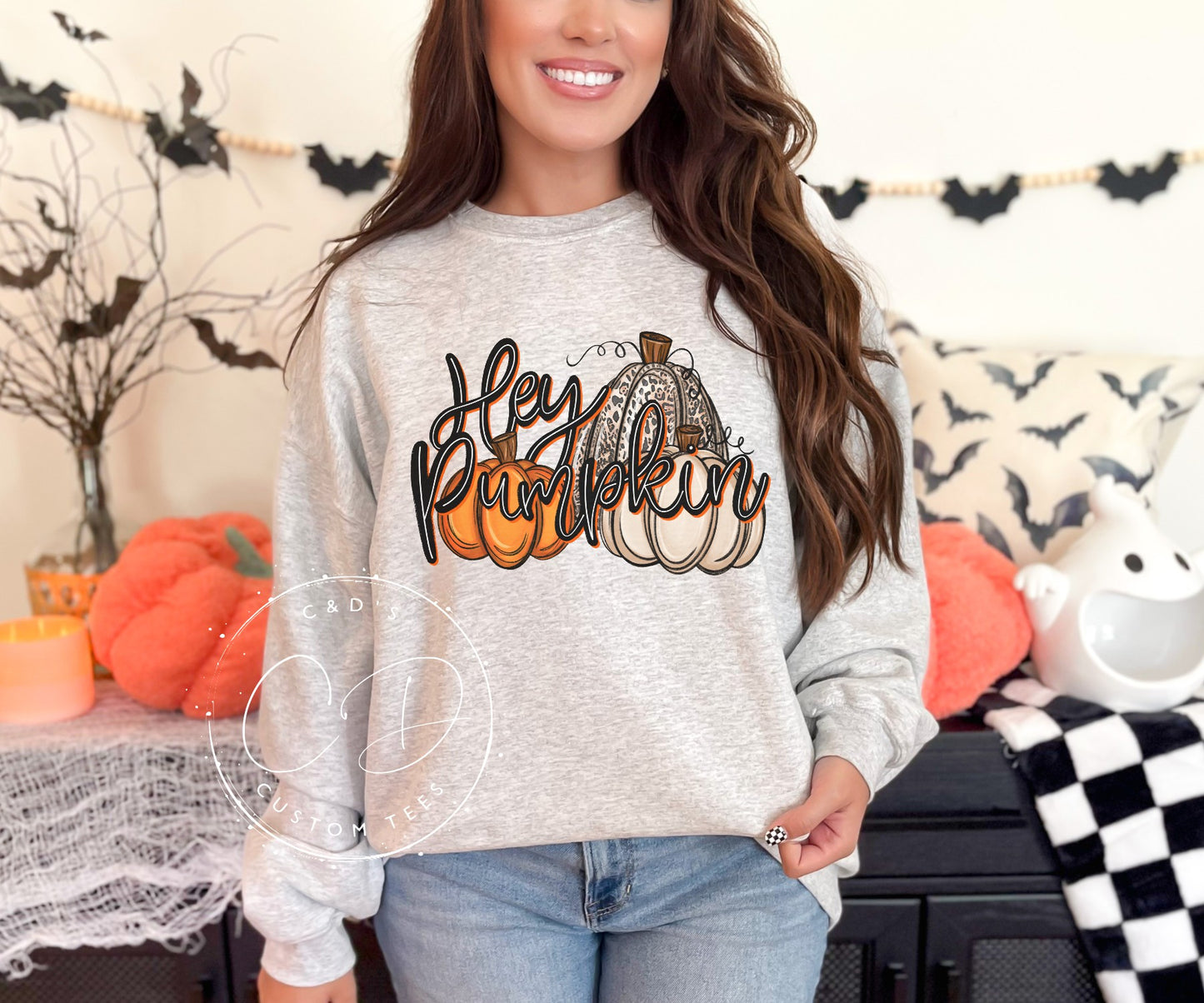 Hey Pumpkin Graphic Sweatshirt