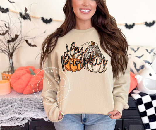 Hey Pumpkin Graphic Sweatshirt