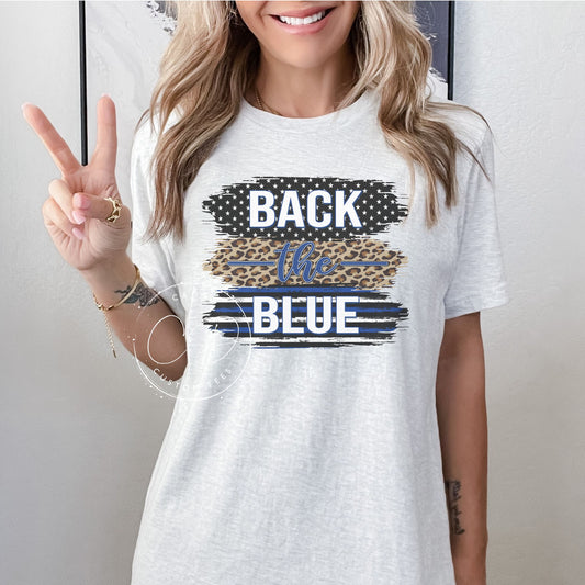 Back The Blue Graphic Tee