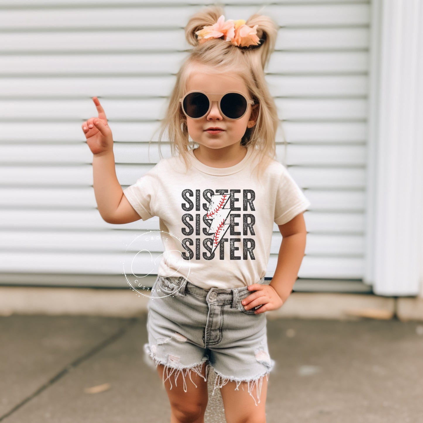 Baseball Sister Graphic Tee