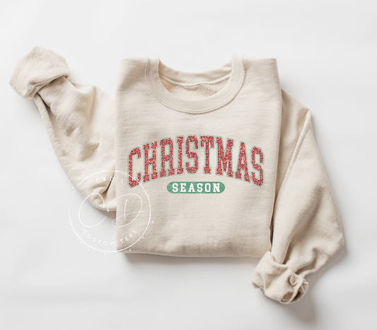 Christmas Season Graphic Sweatshirt