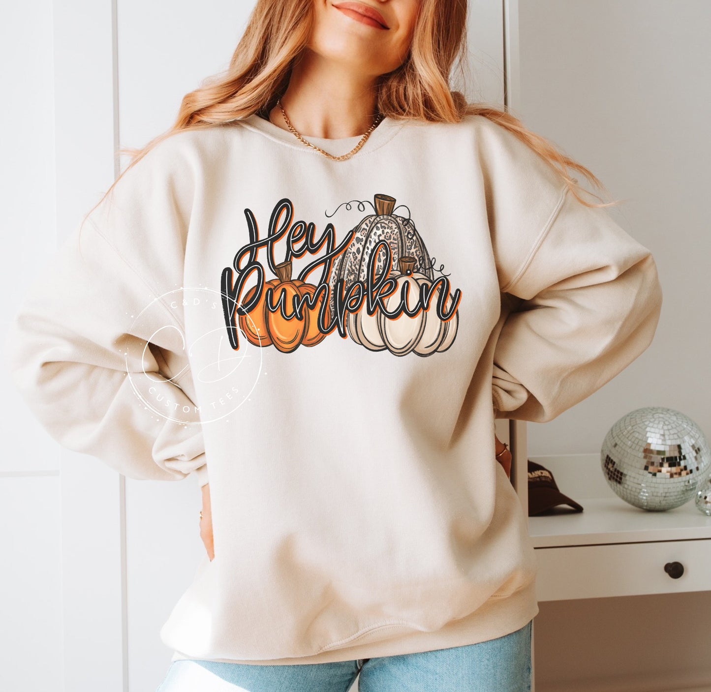 Hey Pumpkin Graphic Sweatshirt